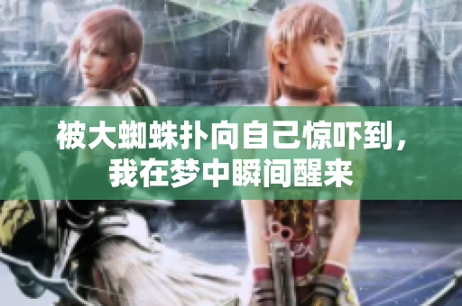 被大蜘蛛扑向自己惊吓到，我在梦中瞬间醒来