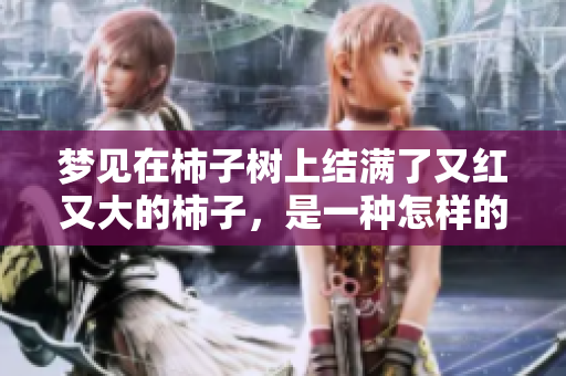 梦见在柿子树上结满了又红又大的柿子，是一种怎样的象征呢