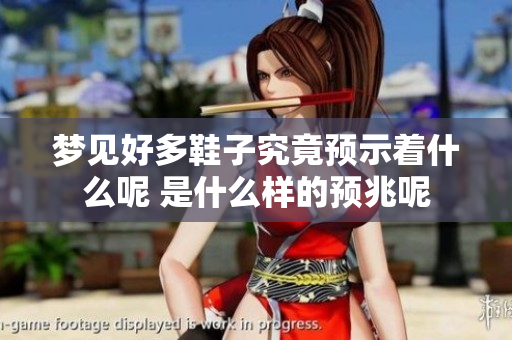 梦见好多鞋子究竟预示着什么呢 是什么样的预兆呢
