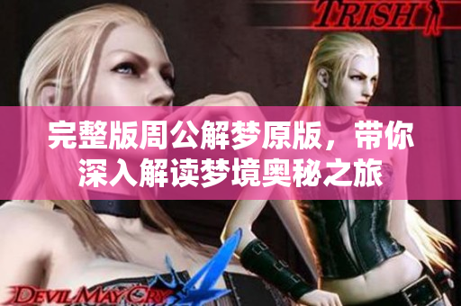 完整版周公解梦原版，带你深入解读梦境奥秘之旅