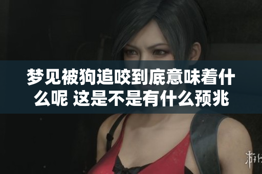 梦见被狗追咬到底意味着什么呢 这是不是有什么预兆呢