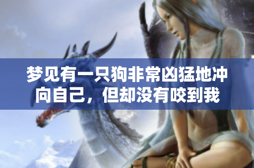 梦见有一只狗非常凶猛地冲向自己，但却没有咬到我